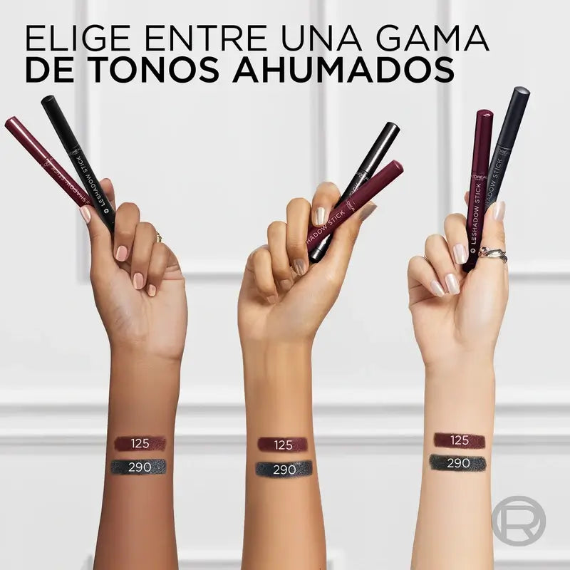 L'Oreal Paris Paradise Les Shadow Sticks Smokey Creamy Blending Ombretto Bordeaux