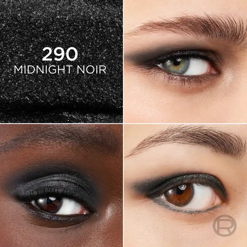 L'Oreal Paris Paradise Les Shadow Sticks Ombretto cremoso sfumabile Midnight Noir