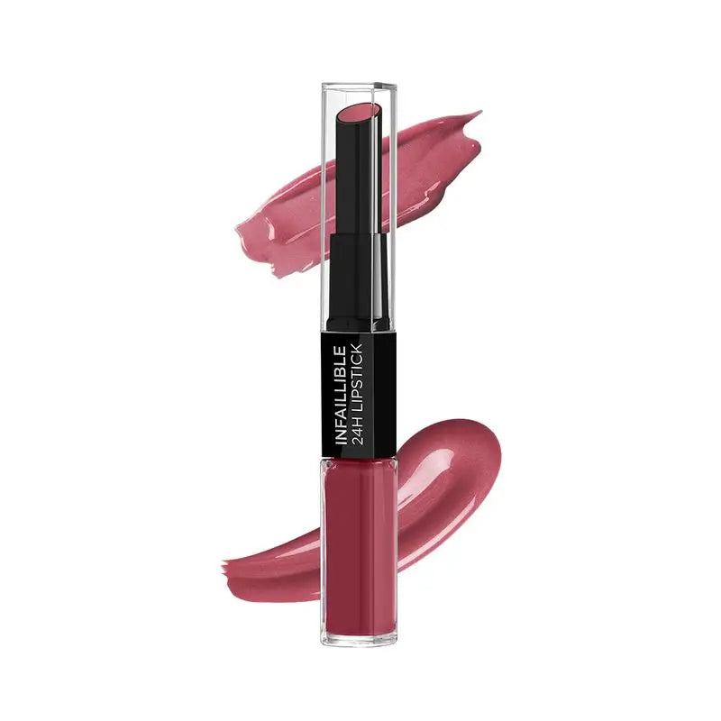 L'Oréal Paris 24H Infallible Rossetto Permanente Tonalità 804 Rosa Metro-Proof