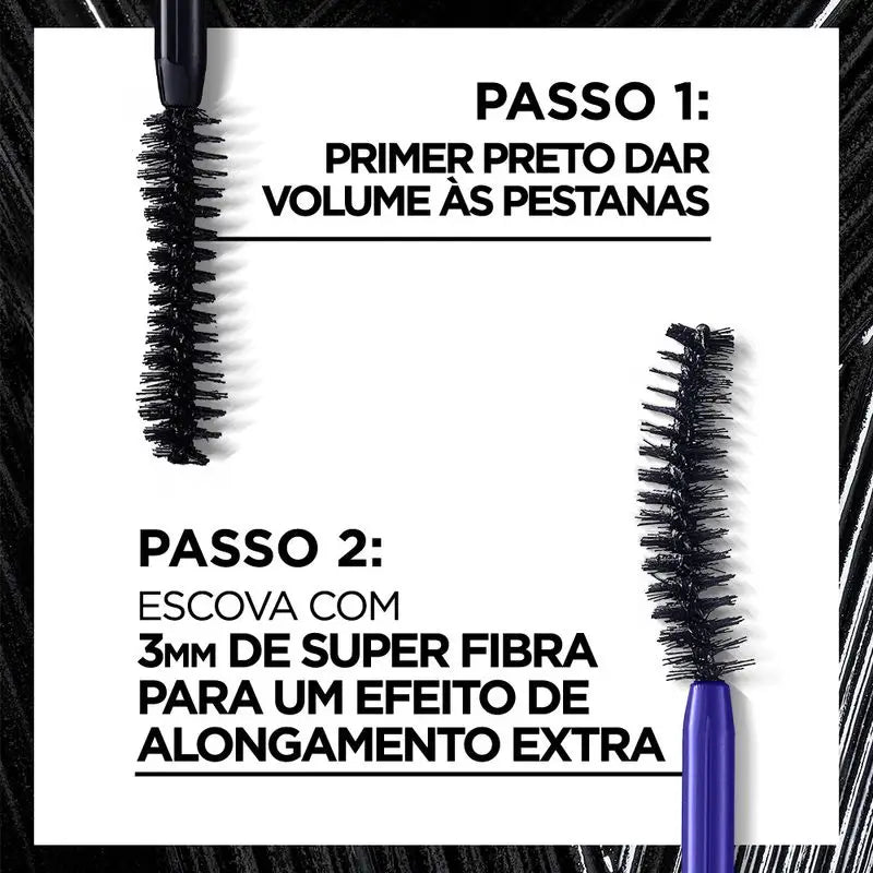 L'Oréal Paris Pro Xxl Mascara con fibre allunganti