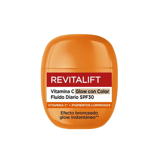 L'Oréal Paris Revitalift Clinical, Vitamin C Glow With Colour Daily Fluid Spf30, 40Ml