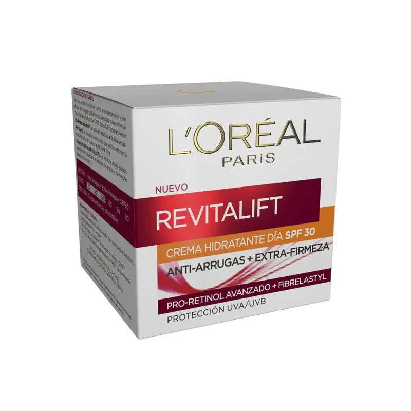 L'Oréal Paris Revitalift Crema Giorno Antirughe Con Protezione Solare - Con Pro-Retinolo - 50 Ml