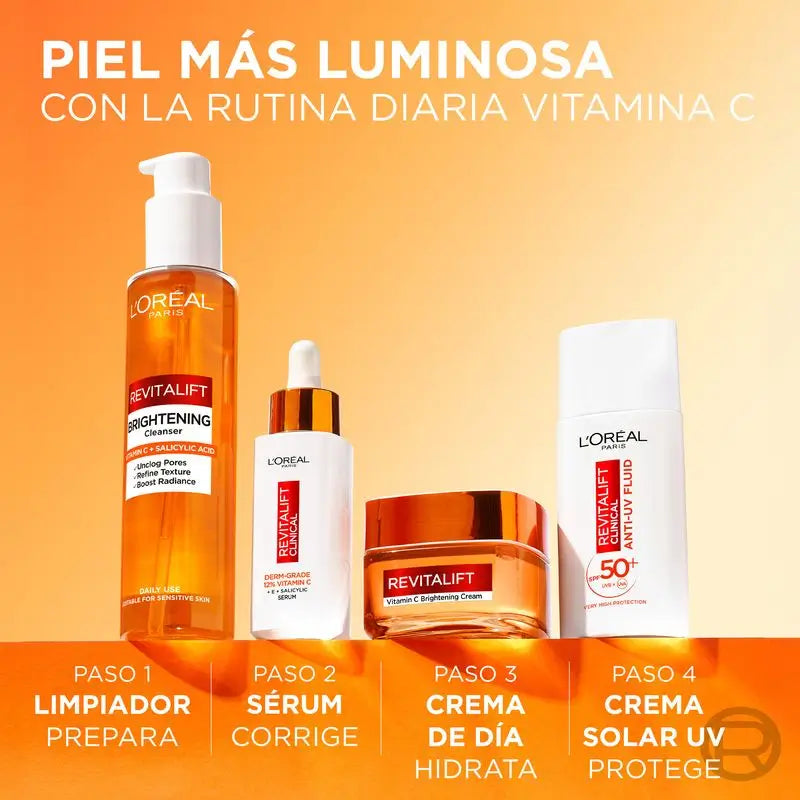 L'Oréal Paris Revitalift Crema gel alla vitamina C per la luminosità della pelle e la riduzione dei pori