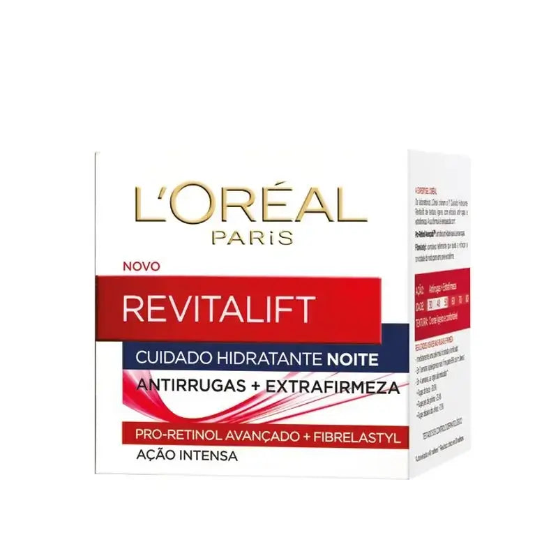 L'Oréal Paris Revitalift Crema Notte Antirughe - Con Pro-Retinolo - 50 Ml
