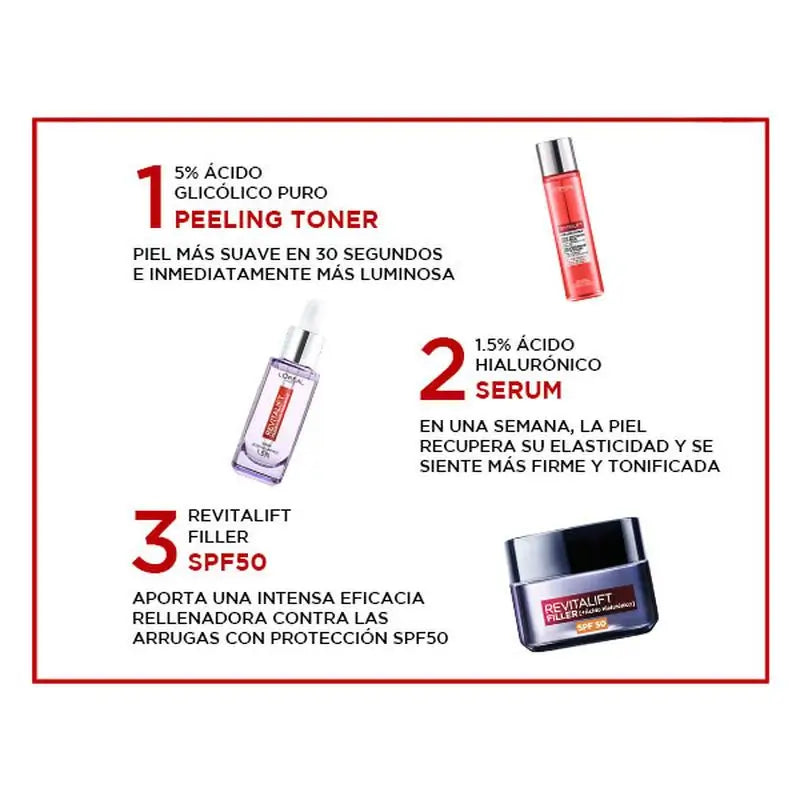 L'Oréal Paris Revitalift Tonico perfezionatore, estratto di anguria, pelle liscia e luminosa in 30 secondi, 180 ml