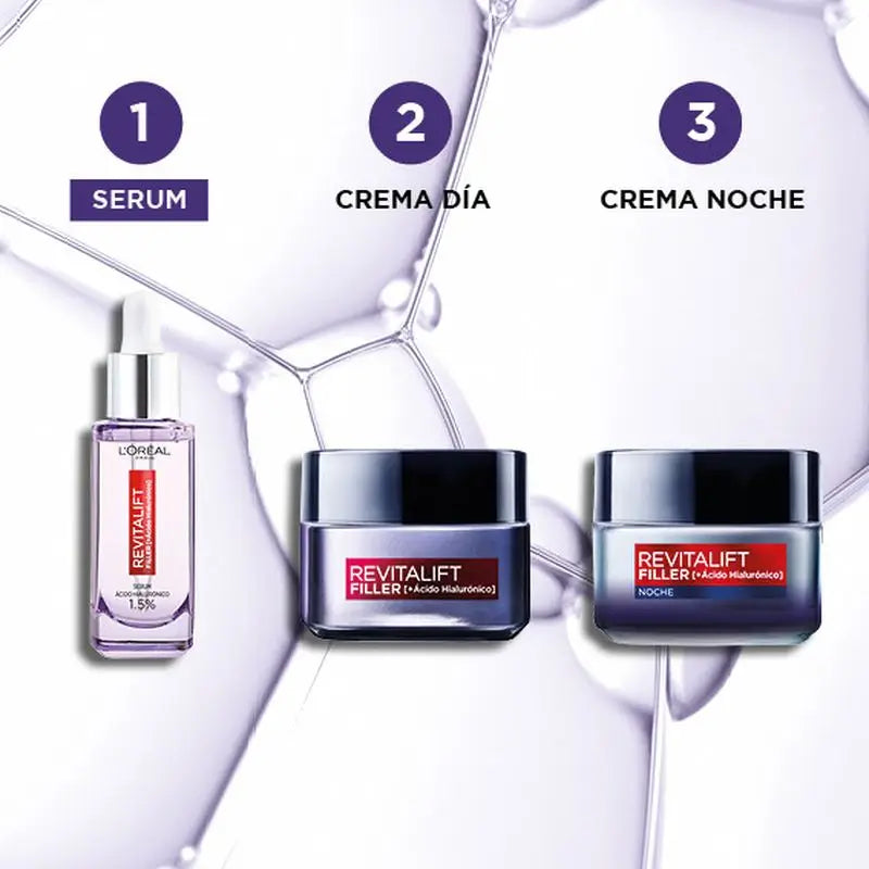 L'Oréal Paris Siero antietà Revitalift Filler (+Acido ialuronico puro) 50ml