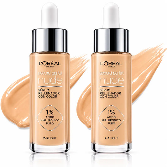 L'Oréal Paris Siero colorato Accord Parfait Tonalità 2-3 Luce , confezione da 2