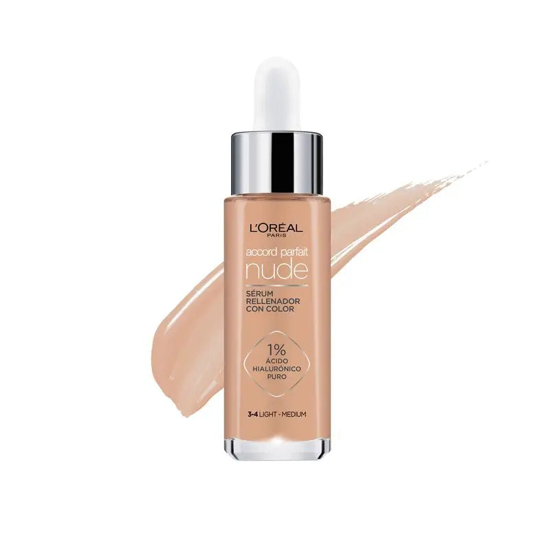 L'Oréal Paris Colour Serum Accord Parfait Tono 3-4 Chiaro-Medio