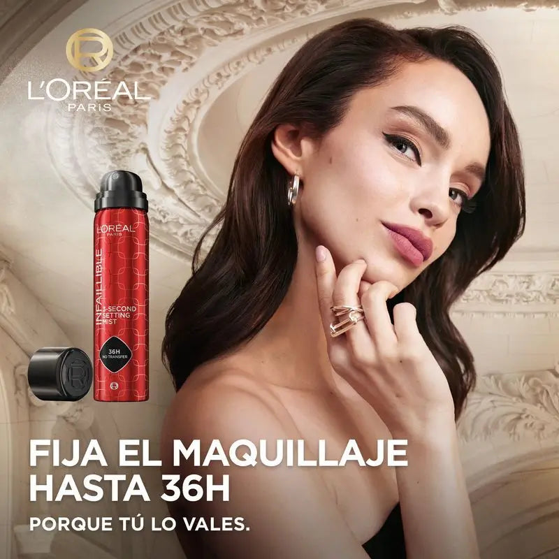 L'Oréal Paris Spray Tenditore Infallibile 36H a prova d'acqua e di olio