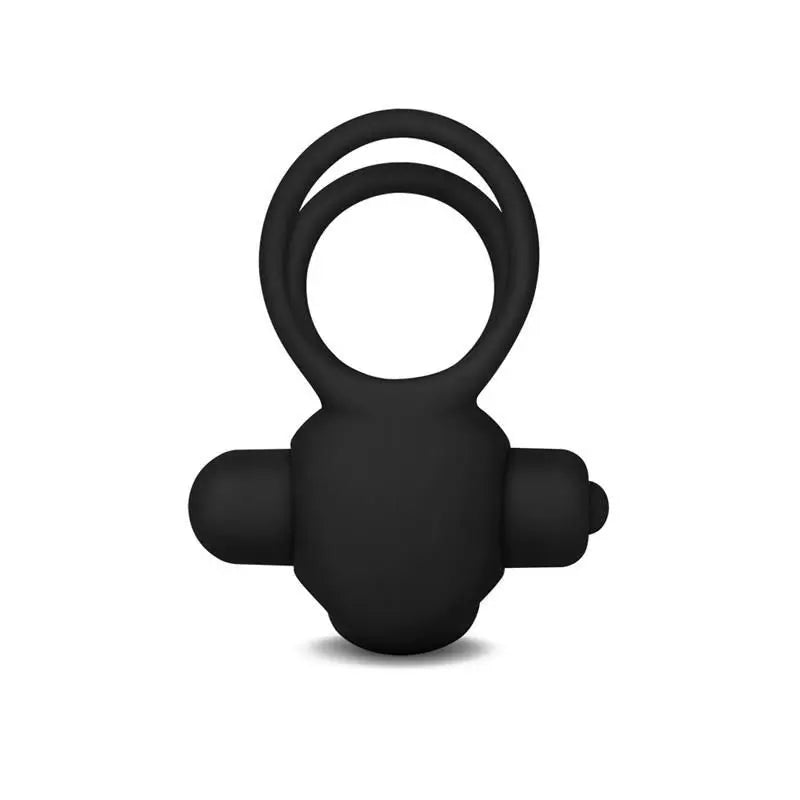 Lovetoy Power Clit Duo Doppio Anello Vibrante Nero