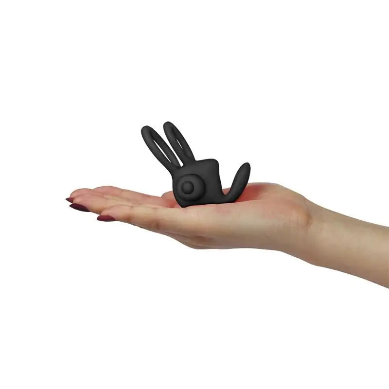 Lovetoy Power Clit Duo Doppio Anello Vibrante Nero