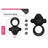 Lovetoy Power Clit Duo Doppio Anello Vibrante Nero