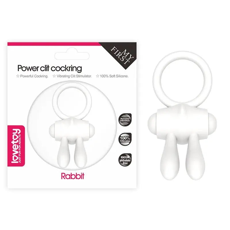 Lovetoy Power Clit Anello Vibrante Bianco