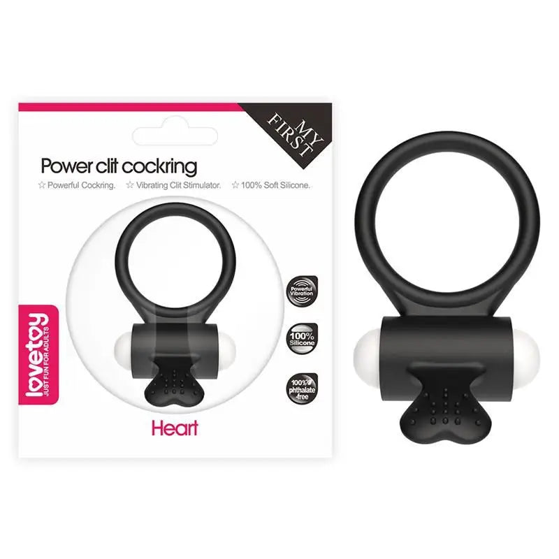 Lovetoy Power Clit Anello Vibrante Nero Modello 2