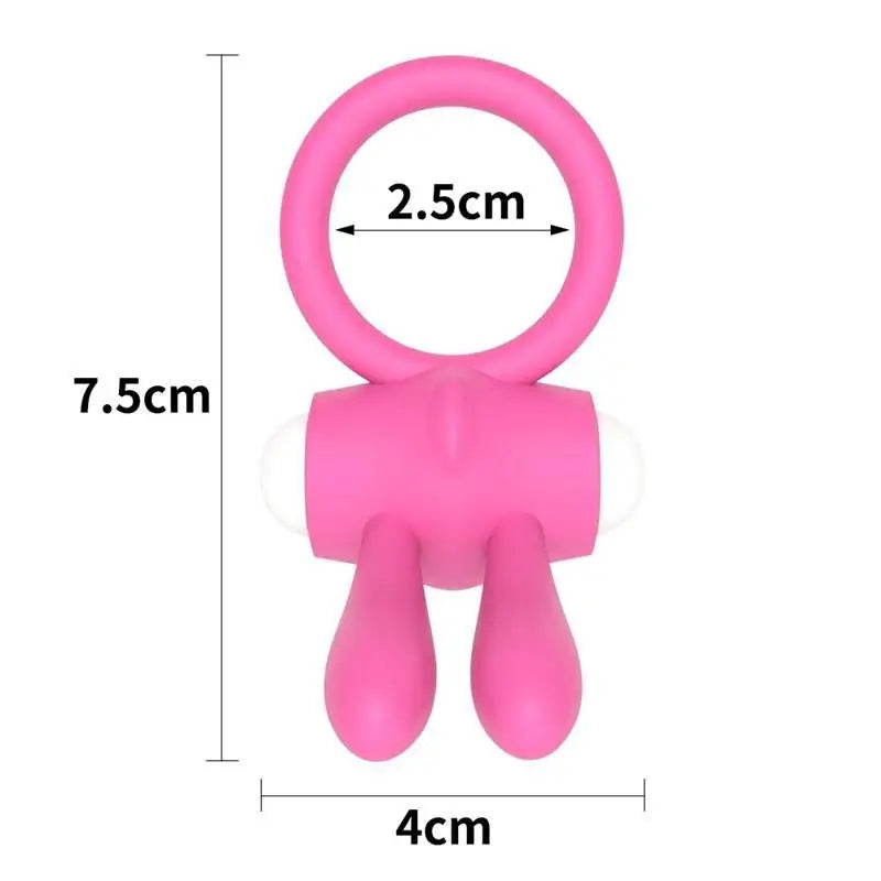 Lovetoy Power Clit Anello Vibrante Rosa