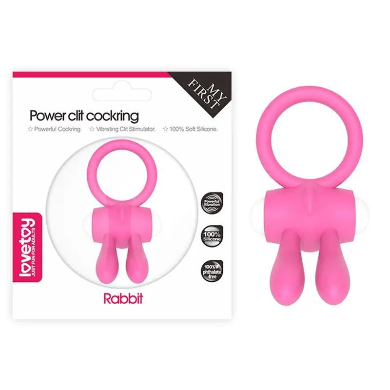 Lovetoy Power Clit Anello Vibrante Rosa