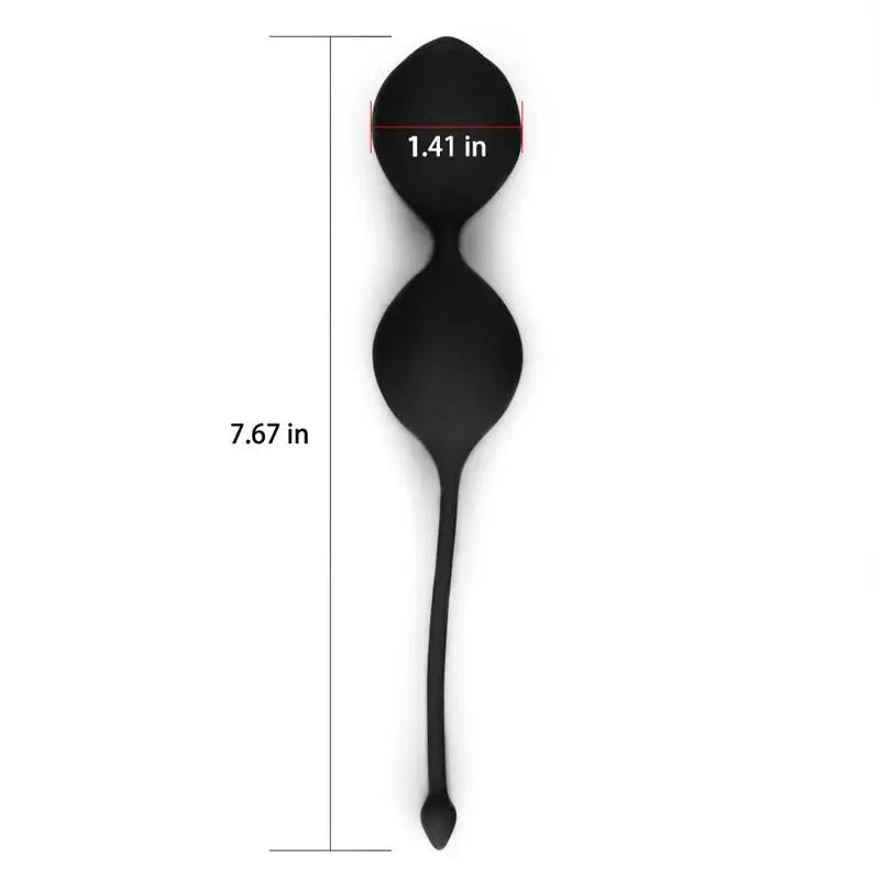 Palline Kegel Lovetoy con peso Iwhizz Luna Nero