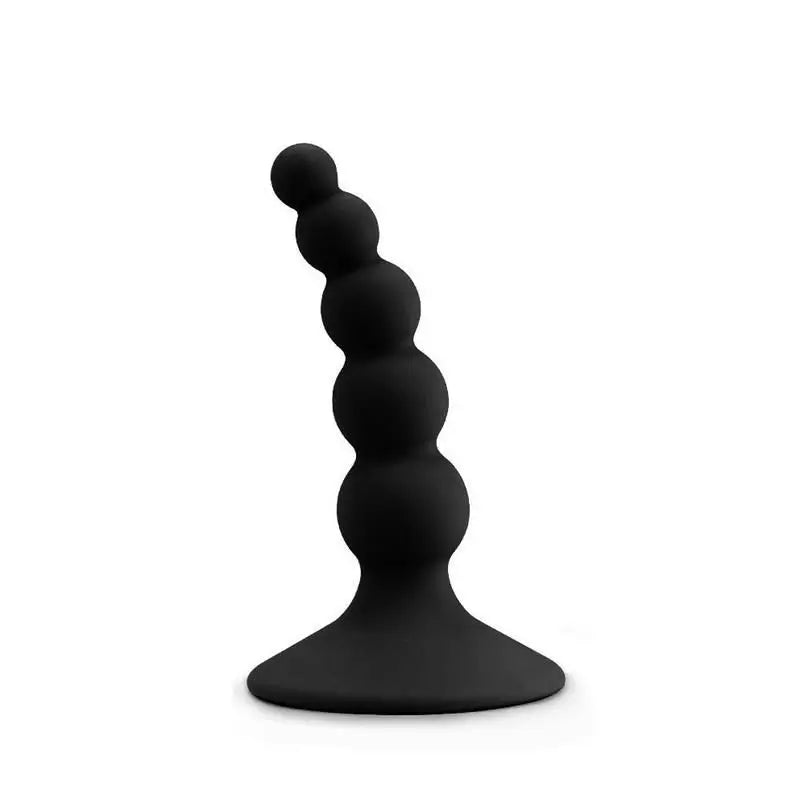 Plug anale Lovetoy Lure Me in silicone nero
