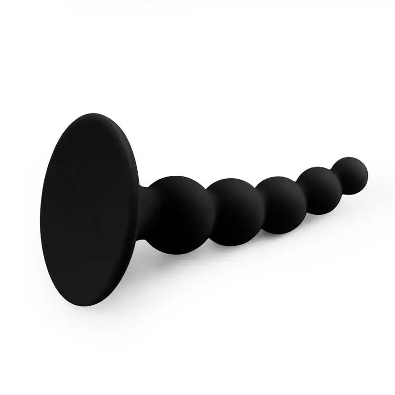 Plug anale Lovetoy Lure Me in silicone nero
