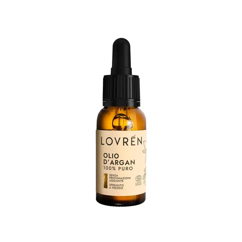 Olio di Argan Lovren Olio di Argan biologico puro al 100%, 30 ml