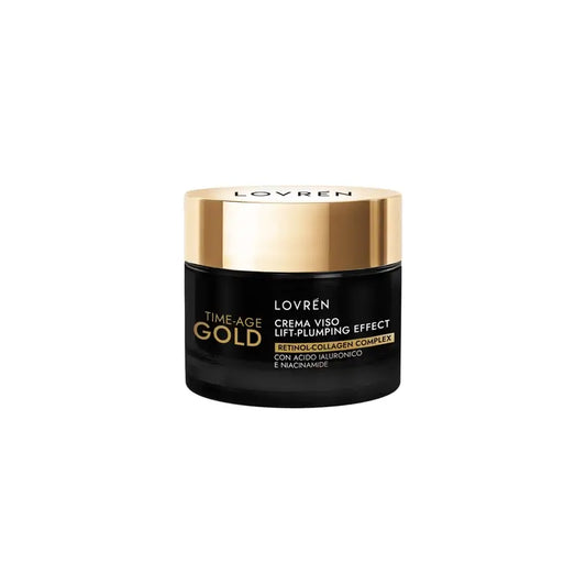 Lovrén Time-Age Oro Crema viso effetto lifting rimpolpante, 30 ml
