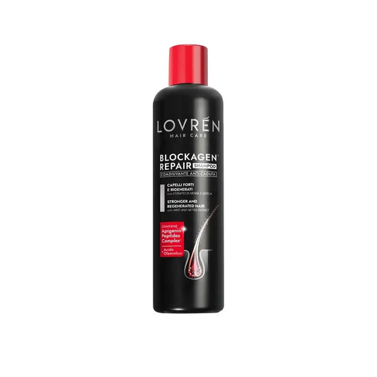 Lovrén Hair Care Blockagen Repair Shampoo coadiuvante anti-caduta dei capelli, 250 ml