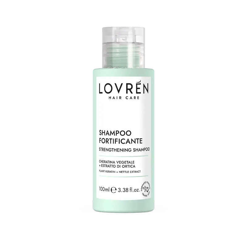 Lovrén Hair Care Shampoo Fortificante Formato Viaggio, 100 ml