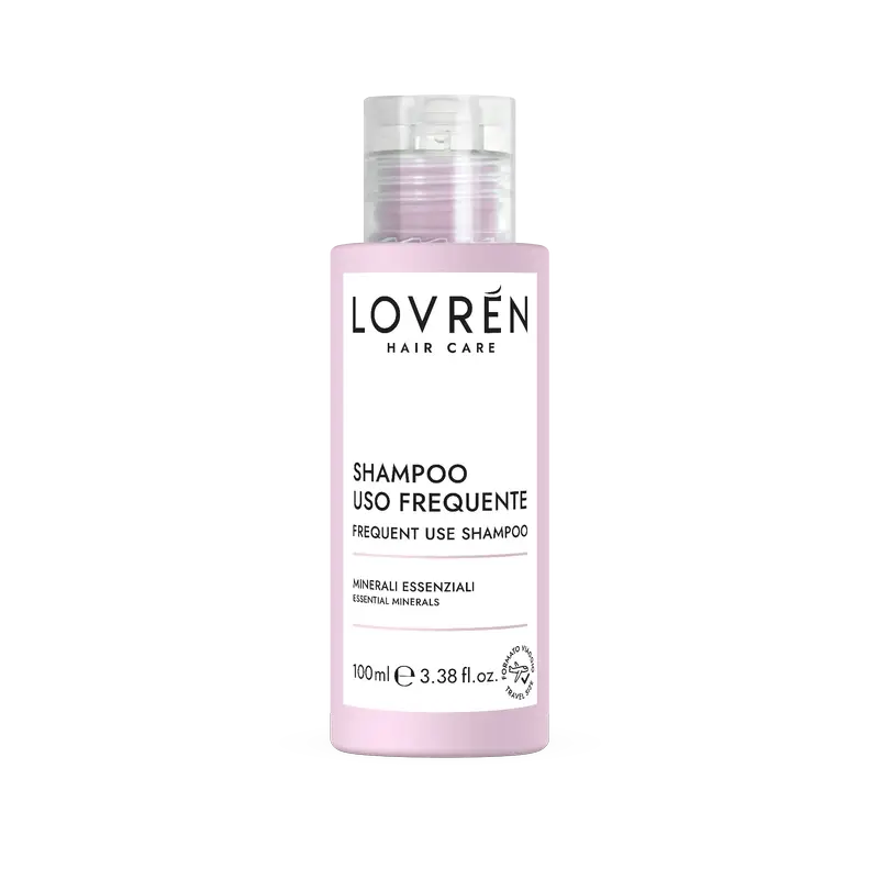 Lovrén Hair Care Shampoo Uso Frequente Formato Viaggio, 100 ml