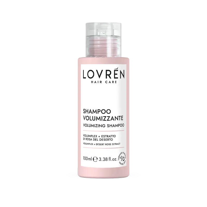 Lovrén Hair Care Shampoo Volumizzante Formato Viaggio, 100 ml