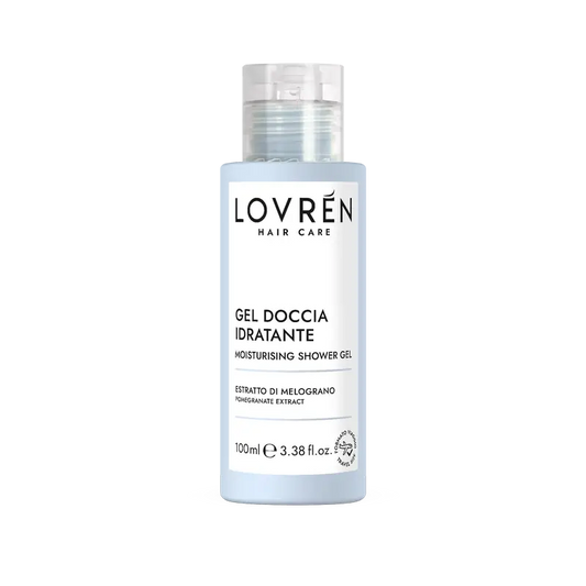 Lovrén Gel doccia idratante Dimensione viaggio, 100 ml