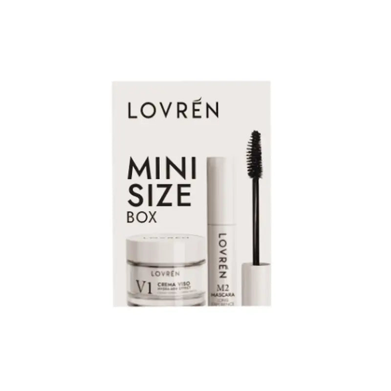 Lovrén Mini-Size Box White (M2 Mini Mascara + V1 Mini Crema Viso)
