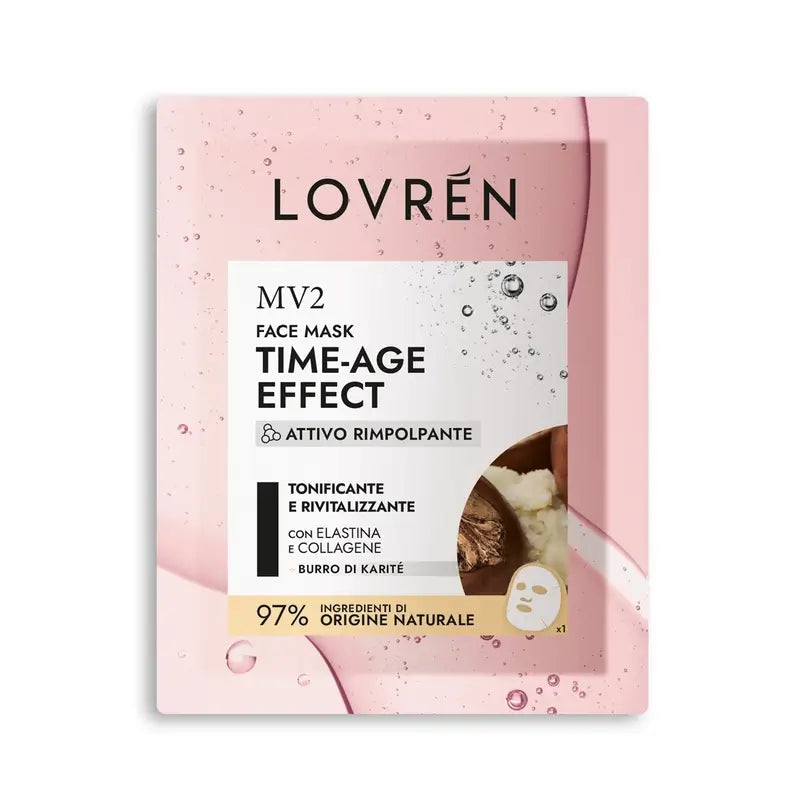 Lovrén Mv2 Maschera viso effetto tempo, 15 gr