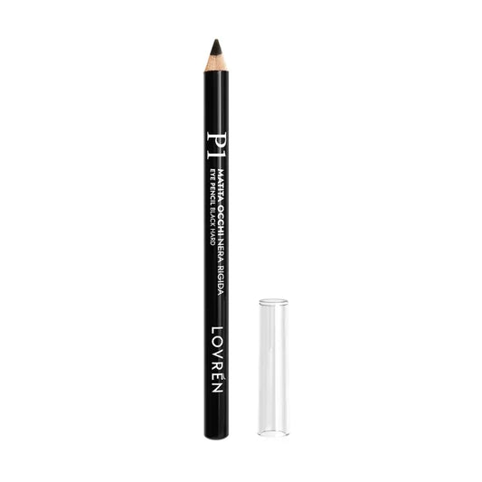 Lovrén P1 Matita occhi nera rigida, 1,1 g
