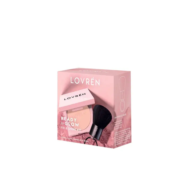 Lovrén Ready To Glow Kit da viaggio in polvere