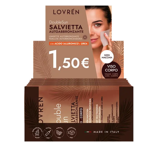 Lovrén Solaire Salvietta Autoabbronzante Doppiopetto