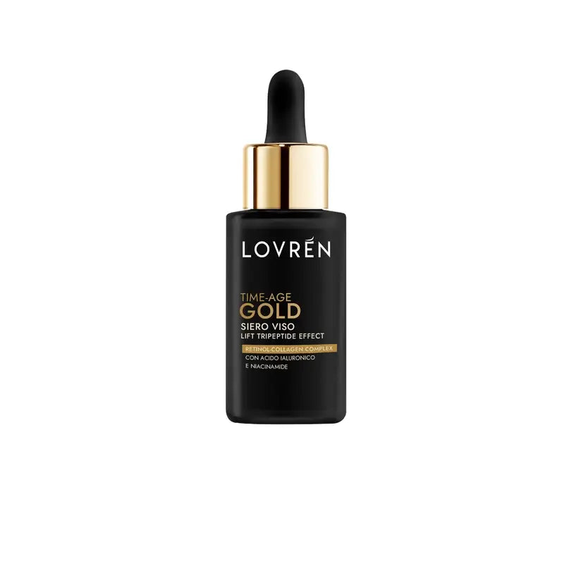 Lovrén Siero viso Time-Age Oro Effetto Lift-Tripeptide, 30 ml