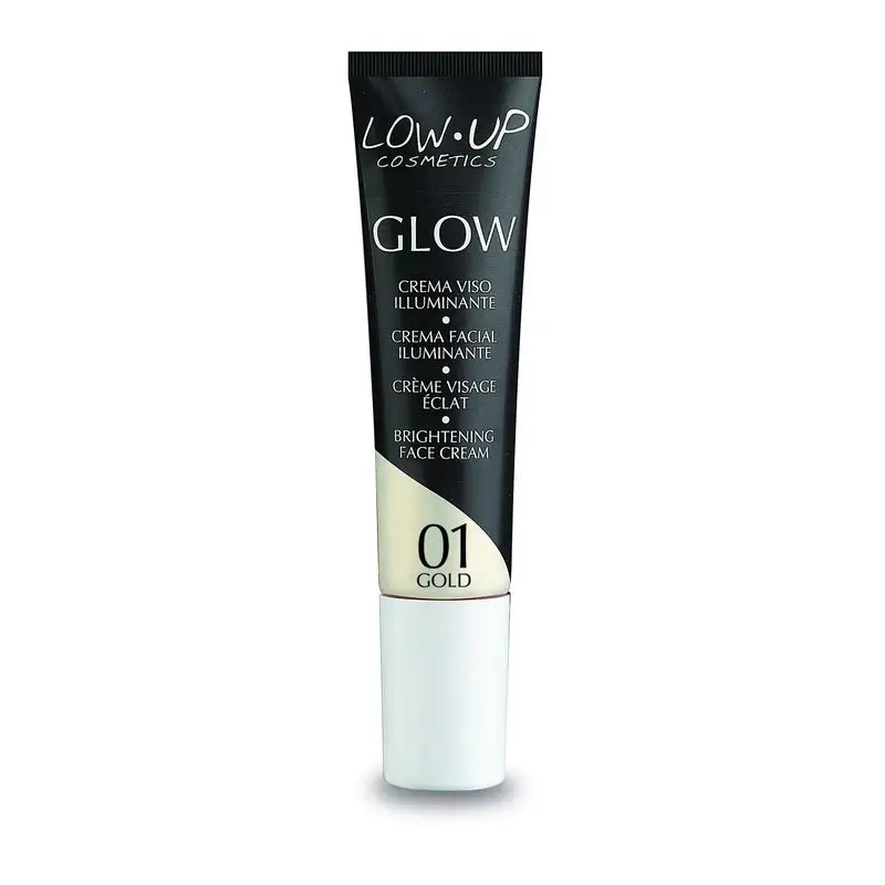Low Up Glow Crema viso illuminante Gold, 10 ml
