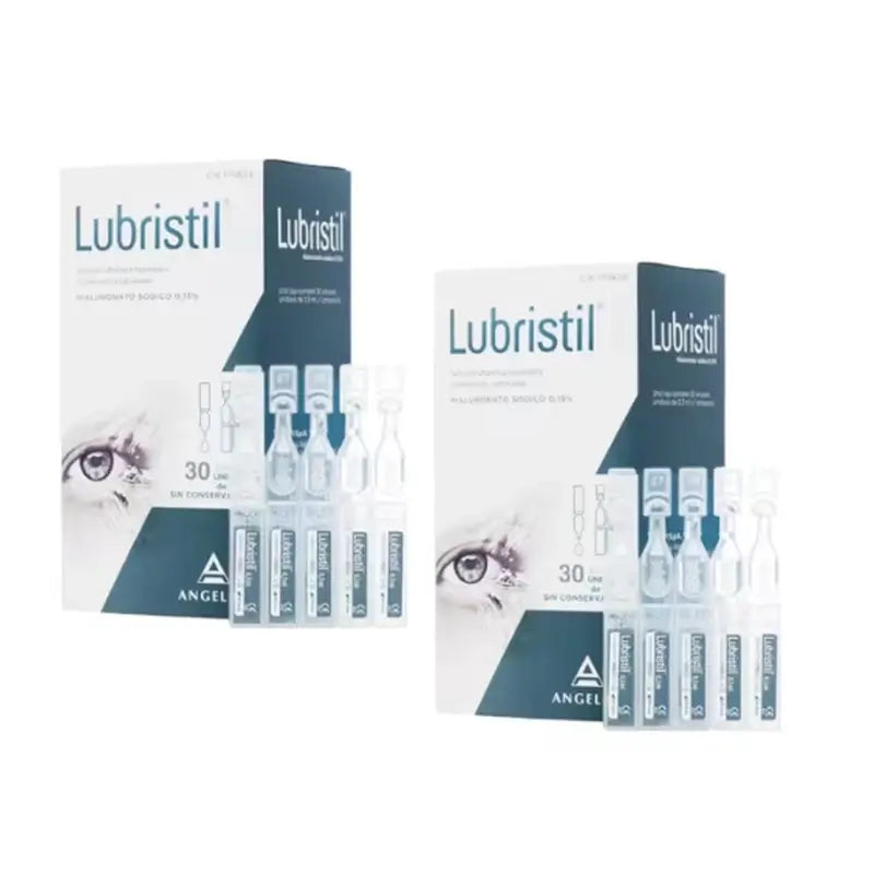 Lubristil ialuronato per la secchezza oculare, confezione da 2 x 30 dosi singole