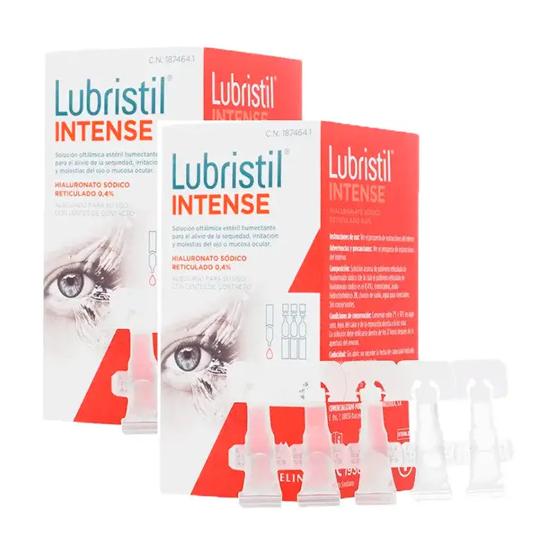Lubristil Intense, confezione da 2 x 30 starnuti
