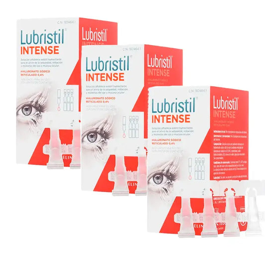 Lubristil Intense, confezione 3 x 30 starnuti