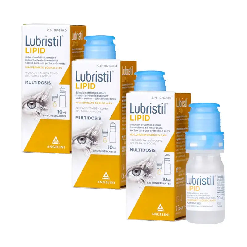 Lubristil Lipid, confezione 3 x 10 ml
