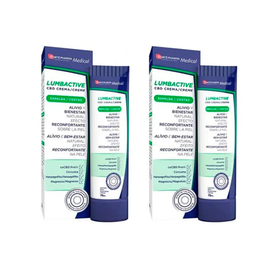 Crema CBD Lumbactive Duplo, 2 x 75 ml