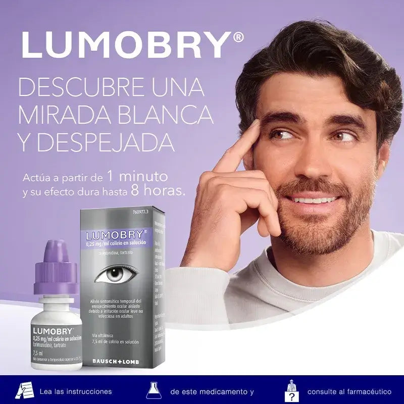 Lumobry 0,25 Mg/Ml Soluzione Gocce Oculari, 10 ml