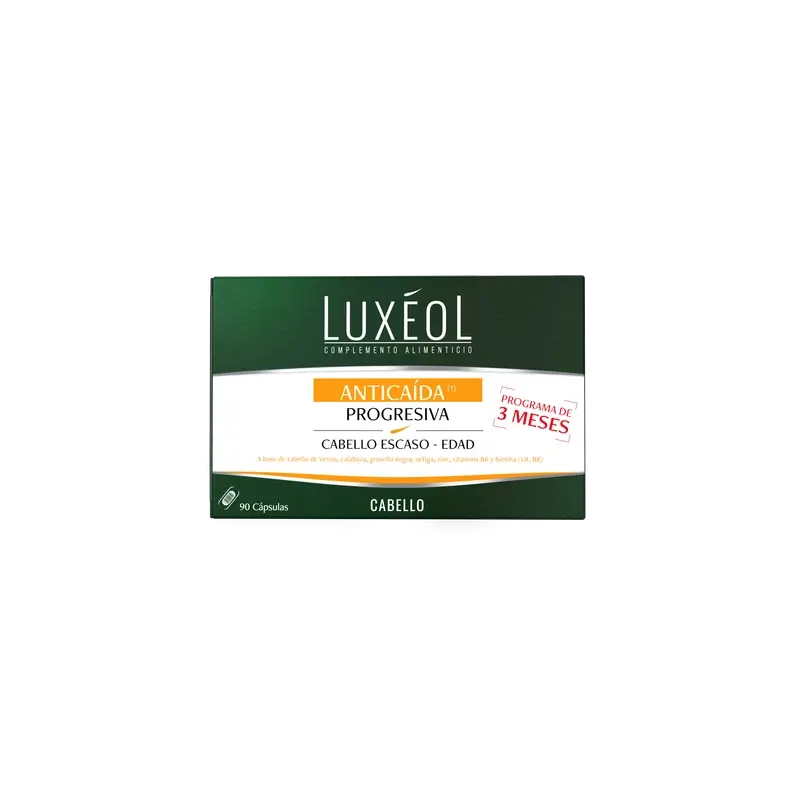 Luxeol Anticaida Progressive 3 mesi , 90 compresse