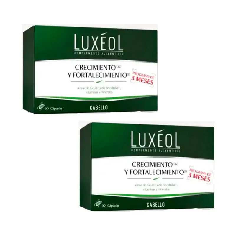 Luxeol Densità, Crescita e Rafforzamento, Confezione 2 x 90 compresse