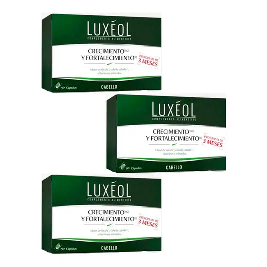 Luxeol Densità, crescita e forza, confezione da 3 x 90 compresse