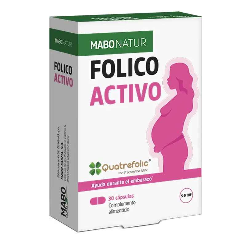 Attivo folico Mabonatur, 30 capsule