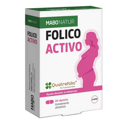 Attivo folico Mabonatur, 30 capsule