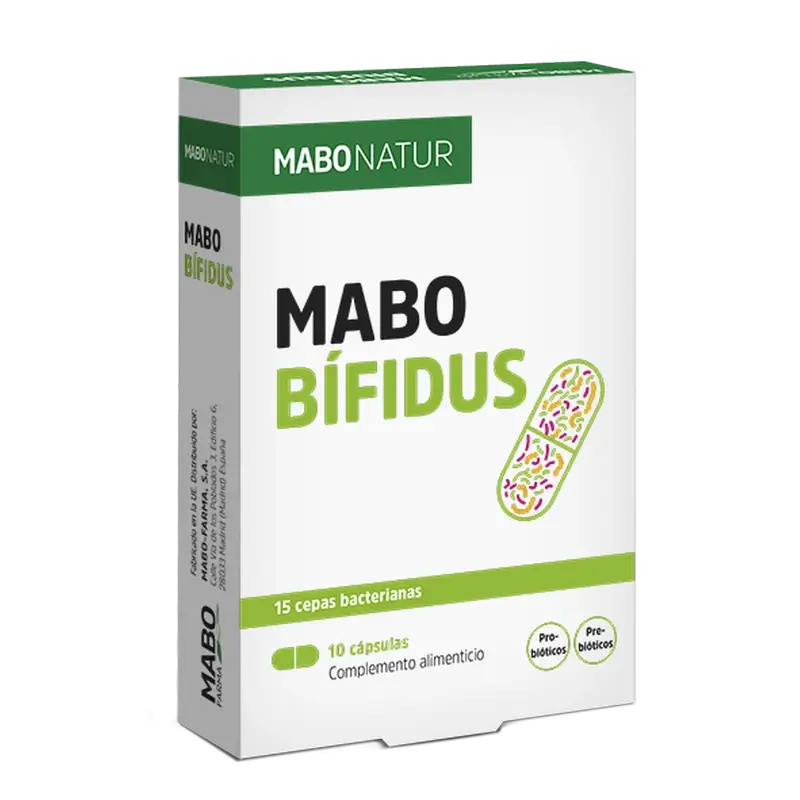Mabonatur Mabobifidus Probiotico + Prebiotico, 10 capsule