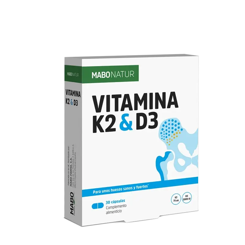 Mabonatur Vitamina K2&D3, 30 capsule
